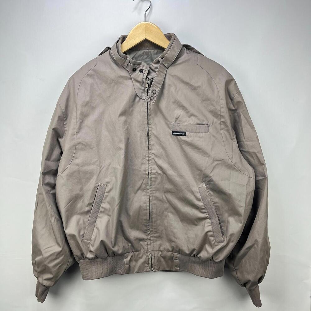 Vintage 90s Members Only Jacket Large Windbreaker